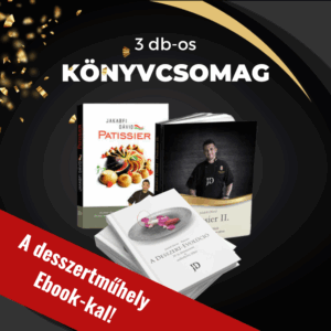 Kombinált könyvcsomag III: Patissier I. és Patissier II. + A desszertműhely ebook kedvezményes csomag